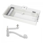 ЛИЛЛОНГЕН Одинарная раковина - 80x41x13 см