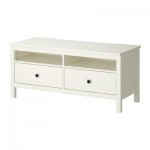 ХЕМНЭС Тумба под ТВ - белая морилка ХЕМНЭС Тумба под ТВ - белая морилка