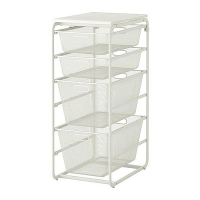 АЛЬГОТ Рама/4 сетчатые корзины/верхн полка