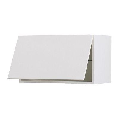 ФАКТУМ Горизонтальный навесной шкаф - Аплод белый, 92x40 см