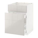 METOD/MAXIMERA напольн шк п-мойку+3фрнт пнл/2ящ METOD/MAXIMERA напольн шк п-мойку+3фрнт пнл/2ящ