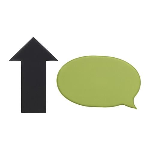 УППВИСА Доска для записей, 2 шт.