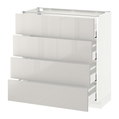 METOD/MAXIMERA напольн шкаф 4 фронт панели/4 ящика METOD/MAXIMERA напольн шкаф 4 фронт панели/4 ящика