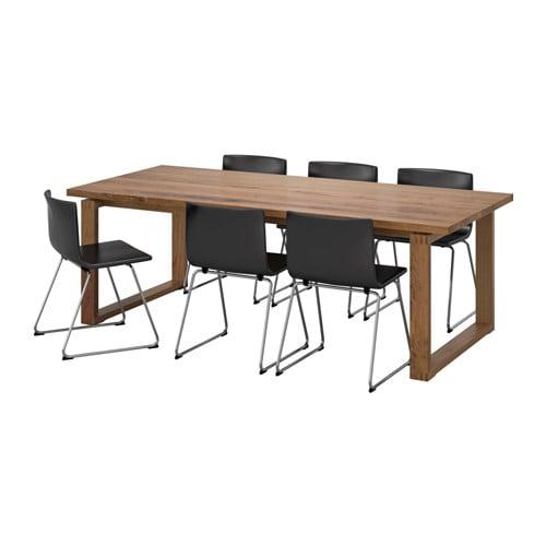 МОРБИЛОНГА / БЕРНГАРД Стол и 6 стульев МОРБИЛОНГА / БЕРНГАРД Стол и 6 стульев