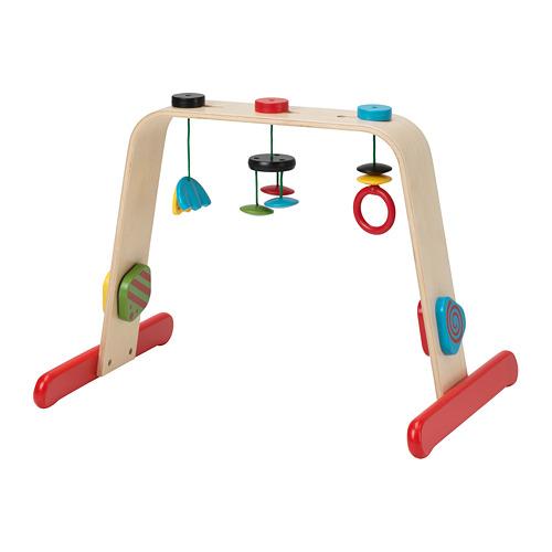 LEKA тренажер для младенца береза/разноцветный