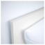 МАЛЬМ Кровать с подъемным механизмом - белый, 160x200 см