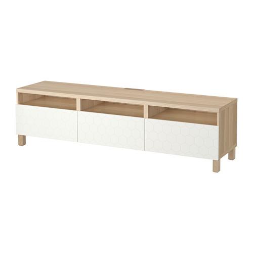 BESTÅ тумба д/ТВ с ящиками серый