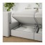 VALLENTUNA 3-местный диван-кровать Оррста светло-серый 266x113x84 cm