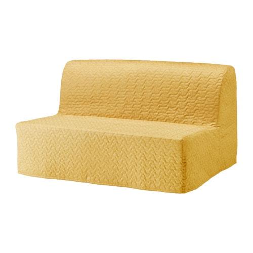 ЛИКСЕЛЕ Чехол на 2-местный диван-кровать - Валларум желтый