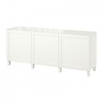 БЕСТО Комбинация для хранения с дверцами - Ханвикен белый БЕСТО Комбинация для хранения с дверцами - Ханвикен белый