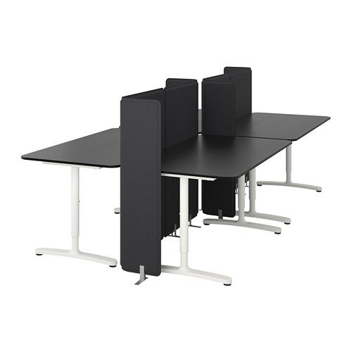 BEKANT стол с экраном BEKANT стол с экраном