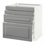 METOD/MAXIMERA напольн шкаф 4 фронт панели/4 ящика METOD/MAXIMERA напольн шкаф 4 фронт панели/4 ящика