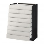 METOD/MAXIMERA наполн шкаф 8 фронт/8 низк ящиков