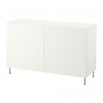 БЕСТО Комбинация для хранения с дверцами - белый белый БЕСТО Комбинация для хранения с дверцами - белый белый