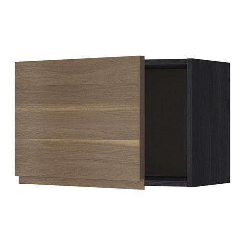 МЕТОД Шкаф навесной - под дерево черный, Воксторп под грецкий орех, 60x40 см