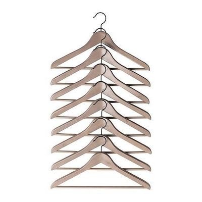 БУМЕРАНГ Закругленные плечики - серый/коричневый БУМЕРАНГ Закругленные плечики - серый/коричневый