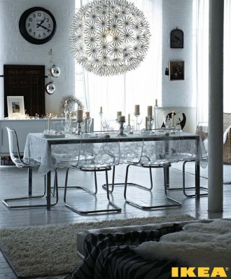 Интерьер столовой ИКЕА Интерьер столовой ИКЕА