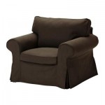 ЭКТОРП Чехол кресла - Сванби коричневый