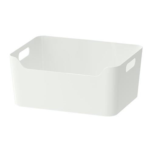 VARIERA контейнер белый 33.5x24x14.5 cm