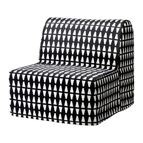 LYCKSELE LÖVÅS Ebarp silla cama negro / blanco (991.341.52) - comentarios,  precio, dónde comprar