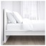 МАЛЬМ Каркас кровати, высокий - 160x200 см, Лонсет, белый