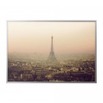 БЬЁРКСТА Картина с рамой - цвет алюминия