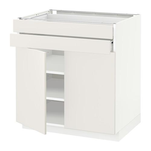 METOD/FÖRVARA напольный шкаф/2дверцы/2ящика оцинковка METOD/FÖRVARA напольный шкаф/2дверцы/2ящика оцинковка