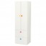 СТУВА / ФОЛЬЯ Гардероб 2-дверный+2 ящика