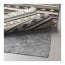 KATTRUP ковер, безворсовый ручная работа серый 170x240 cm