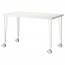 ЛИННМОН / КРИЛЛЕ Стол - белый