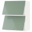МЕТОД Навесной шкаф/2 дверцы, горизонтал - белый, Калларп глянцевый светло-зеленый, 60x80 см