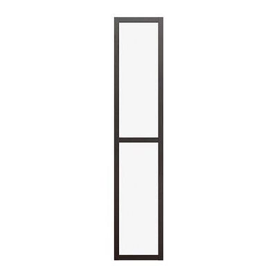 БИЛЛИ ОЛЬСБО Стеклянная дверь - черно-коричневый, 40x194 см