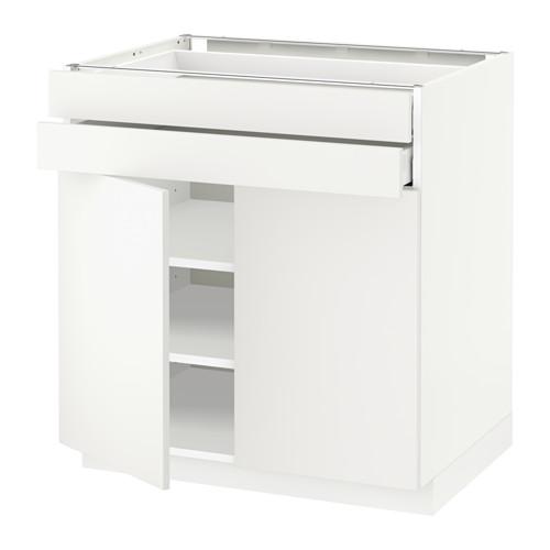 METOD/MAXIMERA напольный шкаф/2дверцы/2ящика оцинковка