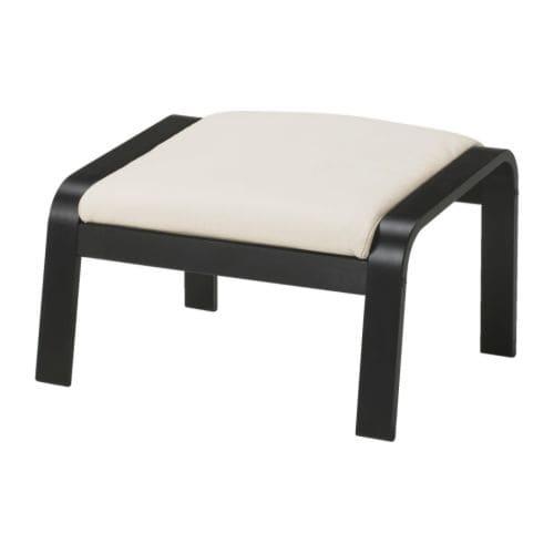 ПОЭНГ Табурет для ног - Глосе светло-бежевый ПОЭНГ Табурет для ног - Глосе светло-бежевый