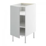 ФАКТУМ Напольный шкаф с полками - Аплод серый, 60 см