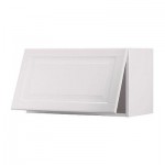 ФАКТУМ Горизонтальный навесной шкаф - Лидинго белый с оттенком, 92x40 см