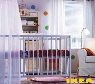 Интерьер детской комнаты ИКЕА