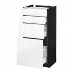 METOD/MAXIMERA напольн шкаф 4 фронт панели/4 ящика METOD/MAXIMERA напольн шкаф 4 фронт панели/4 ящика