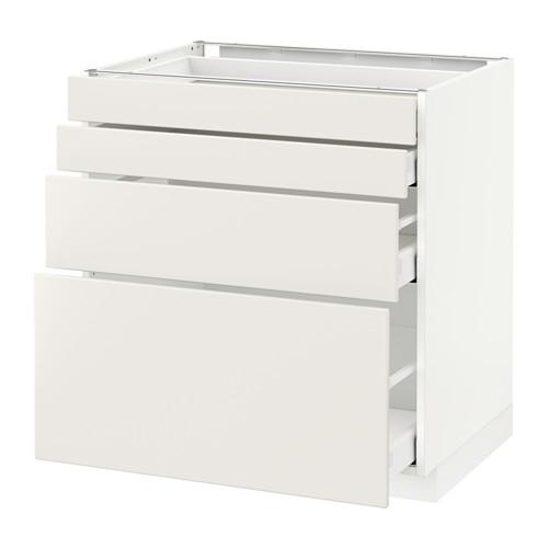 METOD/MAXIMERA напольн шкаф 4 фронт панели/4 ящика METOD/MAXIMERA напольн шкаф 4 фронт панели/4 ящика