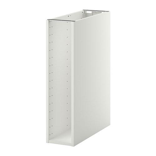 МЕТОД Каркас напольного шкафа - белый, 20x60x80 см