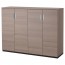 ГАЛАНТ Комбинация для хранения с дверцами - серый