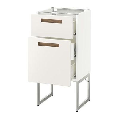 МЕТОД / ФОРВАРА Наполн шк 2 фрнт/3 средн ящ - 40x37x60 см, Мэрста белый, белый