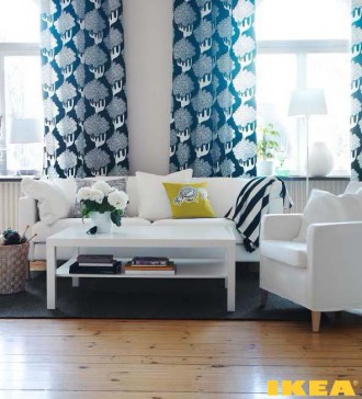 Интерьер гостиной от ИКЕА