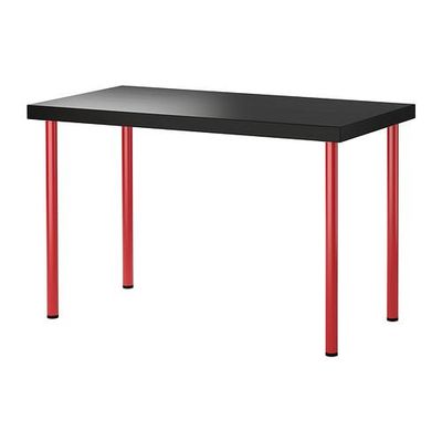 ТОРНЛИДЕН/АДИЛЬС Стол - черно-коричневый/красный
