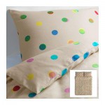 ИКЕА ПС 2012 Пододеяльник и 2 наволочки - естественный, 200x200/50x70 см