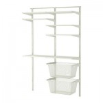 АЛЬГОТ Настенная шина/полки/сушилка АЛЬГОТ Настенная шина/полки/сушилка