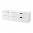 NORDLI комод с 4 ящиками ясень