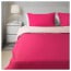 ДВАЛА Пододеяльник и 2 наволочки - 200x200/50x70 см