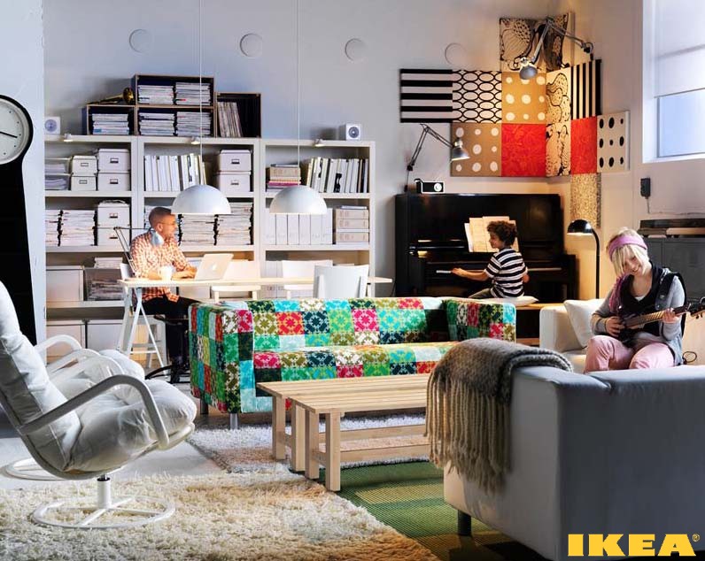 Интерьер гостиной