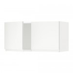 МЕТОД Навесной шкаф с 2 дверями - белый, Воксторп белый